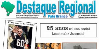 CAPA JORNAL DESTAQUE REGIONAL PATO BRANCO