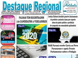 CAPA JORNAL DESTAQUE REGIONAL 08/10