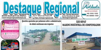 CAPA JORNAL DESTAQUE REGIONAL 15/10