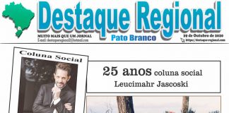 CAPA JORNAL DESTAQUE REGIONAL PATO BRANCO