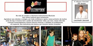 No mês de outubro a Germann Instrumentos Musicais tem vários motivos para comemorar