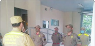 Inspeção do 3° Comando Regional de Bombeiro Militar