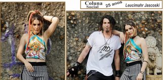 O casal Samy Nichell e Rafael Giordani