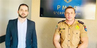 OAB Palmas foi recebida pelo Comandante da 2ª Companhia da Polícia Militar,  Tenente Bruno Emanoel Lopes Bueno, os quais discutiram inúmeros assuntos de políticas públicas e sociais em favor de toda a sociedade