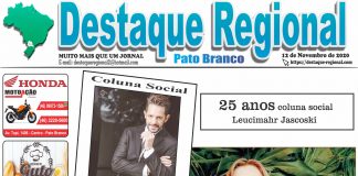 CAPA JORNAL DESTAQUE REGIONAL PATO BRANCO