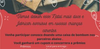 VAMOS DEIXAR ESSE NATAL MAIS DOCE E FABRICAR SORRISOS EM NOSSAS CRIANÇAS CARENTES