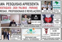 FAMA PESQUISAS APRESENTA DESTAQUES : 2020 PALMAS – PARANÁ