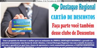 CARTÃO DE DESCONTOS