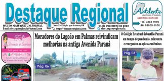 CAPA JORNAL DESTAQUE REGIONAL 03/12