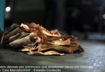 Quadrilha abandona dinheiro após assalto e tiroteio em Criciúma: Quatro homens são presos com R$ 810 mil