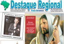 CAPA JORNAL DESTAQUE REGIONAL PATO BRANCO