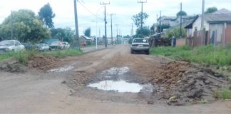 Moradores do Lagoão em Palmas reivindicam melhorias na antiga Avenida Paraná
