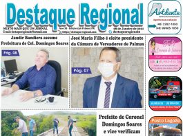 Capa Jornal Destaque Regional 08/01