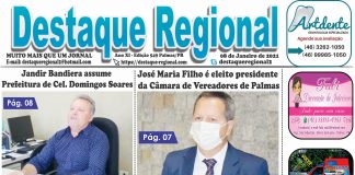 Capa Jornal Destaque Regional 08/01