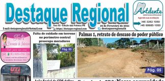 CAPA JORNAL DESTAQUE REGIONAL 19/02