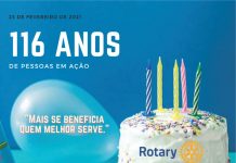 Rotary comemora 116 anos de Pessoas em Ação