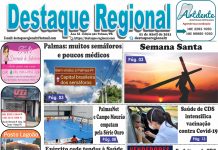 CAPA JORNAL DESTAQUE REGIONAL 01/04
