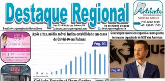 CAPA JORNAL DESTAQUE REGIONAL 19/03