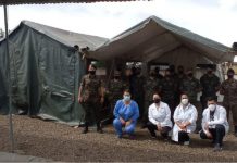 Exército cede tendas à Saúde de Coronel Domingos Soares