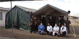 Exército cede tendas à Saúde de Coronel Domingos Soares