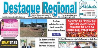 CAPA JORNAL DESTAQUE REGIONAL 30/04