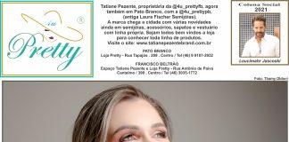 Tatiane Pezente, proprietária da @4u_prettyfb, agora também em Pato Branco