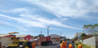 Ruas de Cel. Domingos Soares recebem recapeamento asfáltico