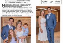 Reinauguração do IOS INSTITUTO DE OFTALMOLOGIA DO SUDOESTE