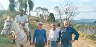 Bandiera acompanha trabalhos de infraestrutura no interior