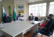 Bandiera recebe o empresário Kiko Pagliosa