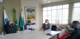 Bandiera recebe o empresário Kiko Pagliosa