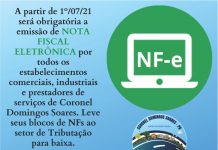 Cel. Domingos Soares implanta Nota Fiscal Eletrônica