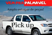 PALMAVEL conta com amplo estoque de peças para sua Pick Up