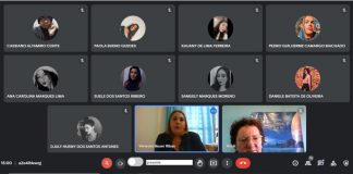 Prática de Formação – Ciclo de Palestra – A aula de Prática de Formação do 1º ano do Curso de Formação de Docentes recebeu como convidada a Psicóloga Vanessa Bauer Ribas