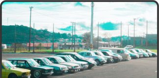 Encontro de carros antigos em Palmas