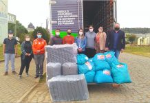 Cel. Domingos Soares recebe doação da Defesa Civil e 1ª dama do Estado