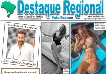CAPA JORNAL DESTAQUE REGIONAL PATO BRANCO