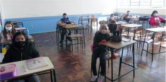 Aulas presenciais iniciaram dia 21 em Coronel Domingos Soares