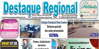 CAPA JORNAL DESTAQUE REGIONAL 05/08