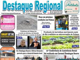 CAPA JORNAL DESTAQUE REGIONAL 20/08