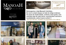 Reinaugurou a loja Manoah Colchões