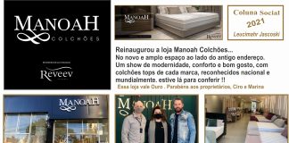 Reinaugurou a loja Manoah Colchões