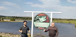 Bandiera conhece novo lago artificial da Associação Bass Anglers Club