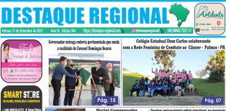 CAPA JORNAL DESTAQUE REGIONAL 17/09