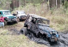 Muita lama e adrenalina reuniu trilheiros em Coronel Domingos Soares