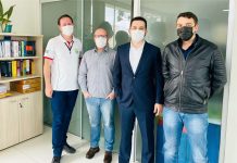 Presidente da OAB/PALMAS visita Procuradoria Geral do município de Palmas/PR