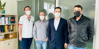 Presidente da OAB/PALMAS visita Procuradoria Geral do município de Palmas/PR