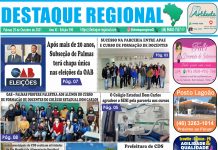 CAPA JORNAL DESTAQUE REGIONAL 29/10