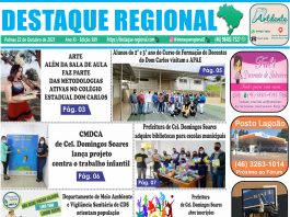 CAPA JORNAL DESTAQUE REGIONAL 22/10