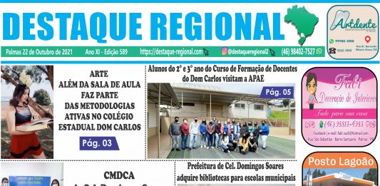 CAPA JORNAL DESTAQUE REGIONAL 22/10